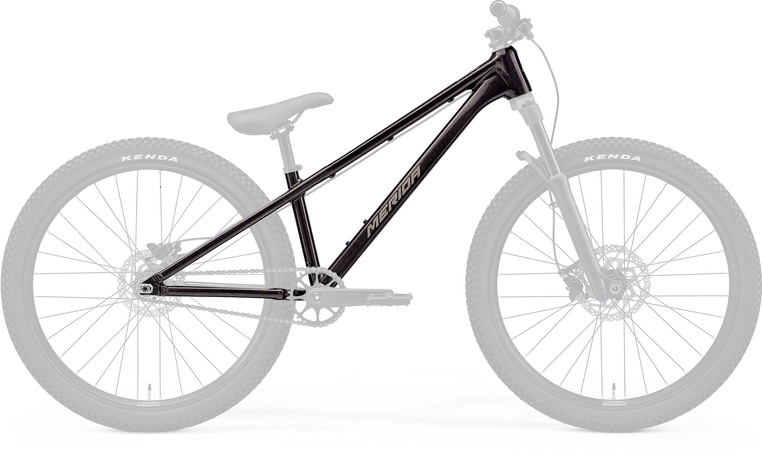 Dirt 700 Frame - Metallic Black (Smoked Silver)