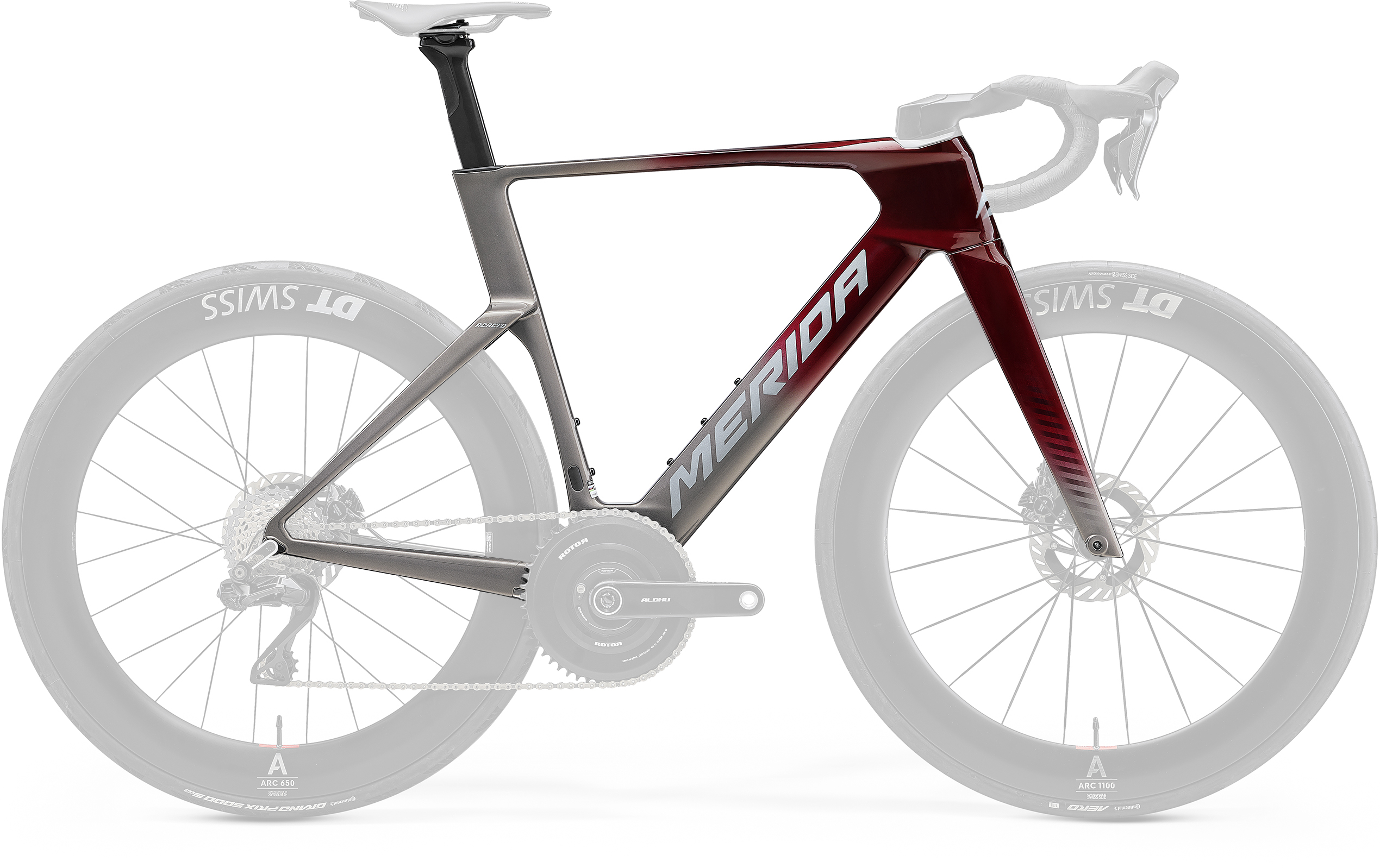 Reacto One Frame - Passion Red/Slate Grey (Grey)
